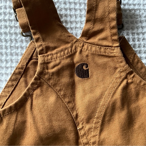 Baby Carhartt Canvas Overalls 6-9 months - never worn Currently out of stock - Picture 6 of 7
